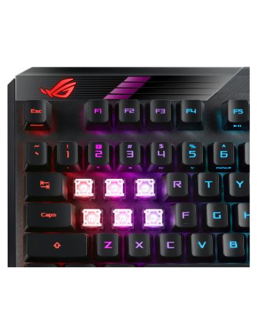ASUS ROG Claymore II tastaturi RF Wireless + USB QWERTZ Germană Negru Asus - 7