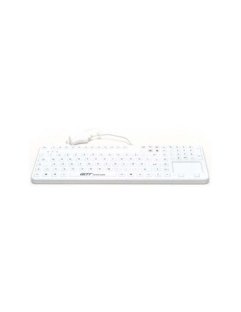 GETT Keyboard CleanType Prime Touch - White