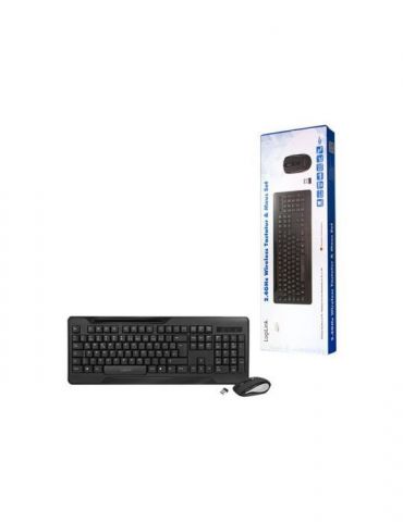 LogiLink Keyboard and Mouse Set ID0194 - Black Logilink - 1