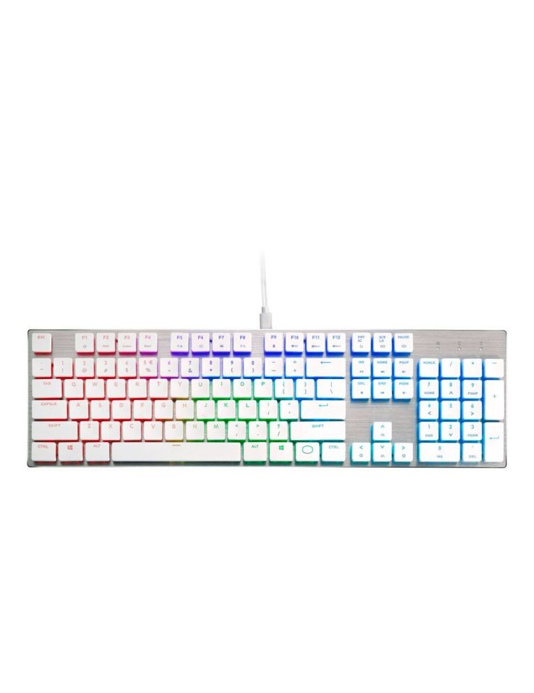 Cooler Master Keyboard SK650 - Silver/White