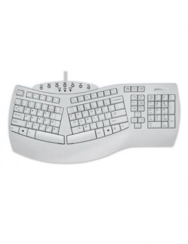 Perixx PERIBOARD-515 Keyboard - White Perixx - 1 - Tik.ro