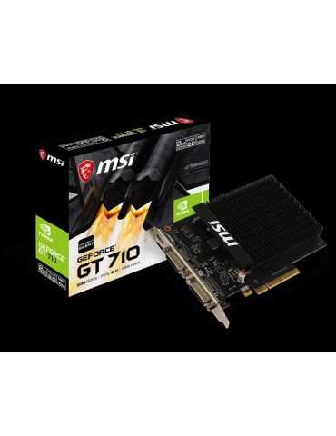 Placa video msi nvidia geforce gt 710 2gd3h h2d  graphics Msi - 1