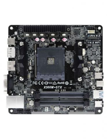 ASRock Barebone DeskMini X300 - Mini - No CPU Asrock - 1