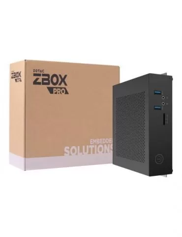 ZOTAC ZBOX PRO QK7P3000 - mini PC - Core i7 7700T 2.9 GHz - 0 GB Zotac - 1