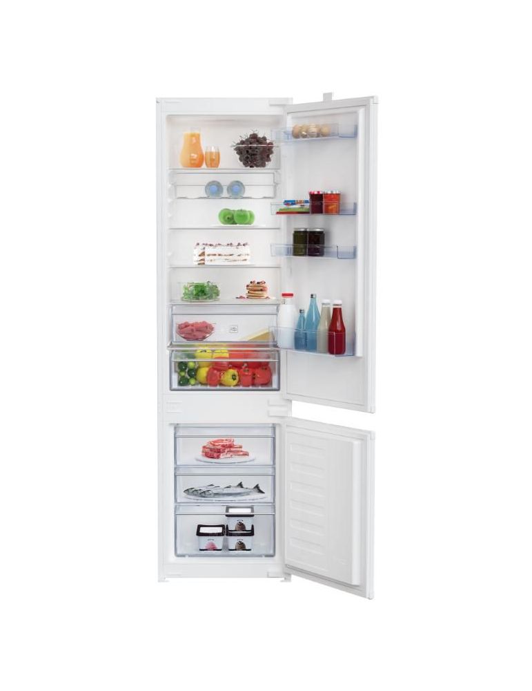 Combina frigorifica beko bcha306e3s incorporabila 2 usi clasa eficienta energetica
