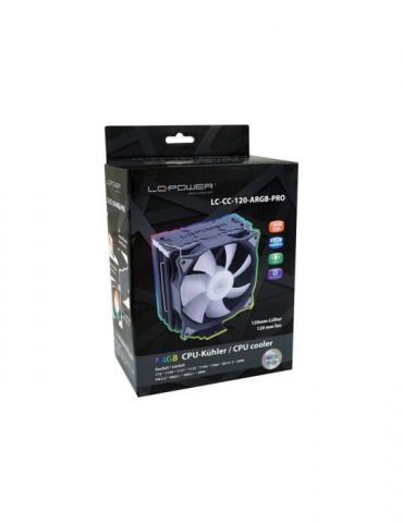 LC Power LC-CC-120-ARGB-PRO processor cooler Lc-power - 1 - Tik.ro