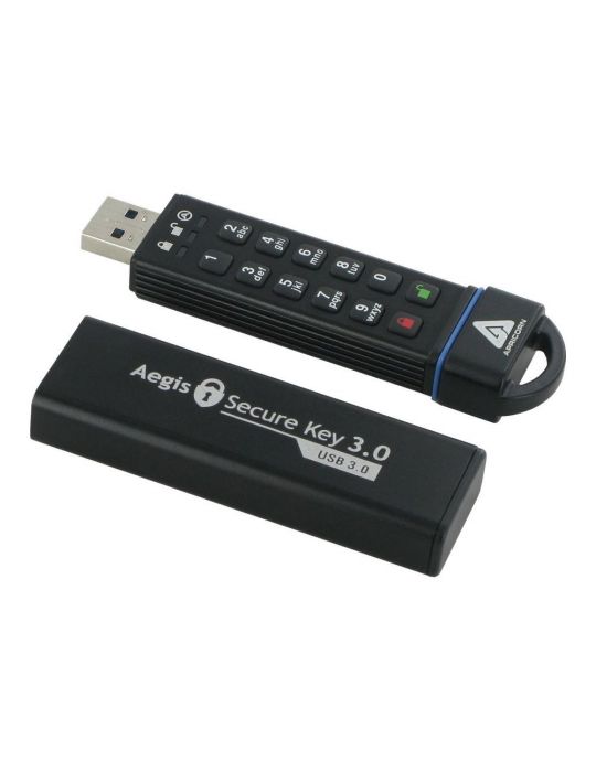 Apricorn Aegis Secure Key 3.0 - USB flash drive - 120 GB Apricorn - 1