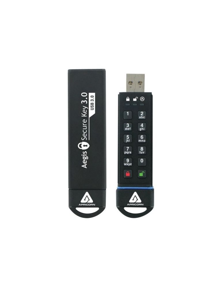 Apricorn Aegis Secure Key 3.0 - USB flash drive - 60 GB