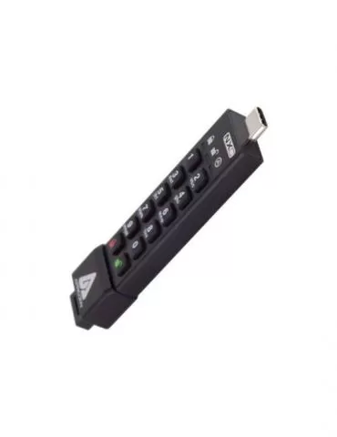 Apricorn USB Flash Drive Aegis Secure Key 3NXC - USB 3.1 Gen 1 - 32 GB - Black Apricorn - 1 - Tik.ro