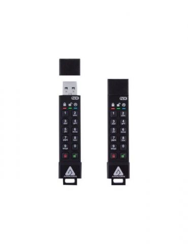 Apricorn Aegis Secure Key 3NX - USB flash drive - 8 GB Apricorn - 1 - Tik.ro