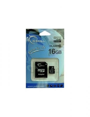 G.Skill - flash memory card - 16 GB - microSDHC G.skill - 1 - Tik.ro