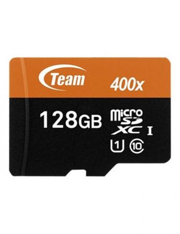 Team - flash memory card - 128 GB - microSDXC UHS-I Team group - 1 - Tik.ro