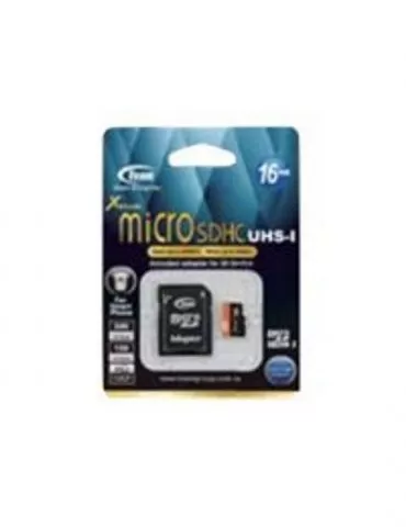 Team - flash memory card - 16 GB - microSDHC UHS-I Team group - 1 - Tik.ro