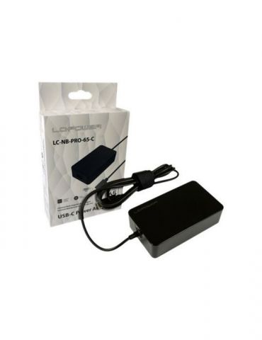 LC Power LC-NB-PRO-65-C - power adapter - 65 Watt Lc-power - 1