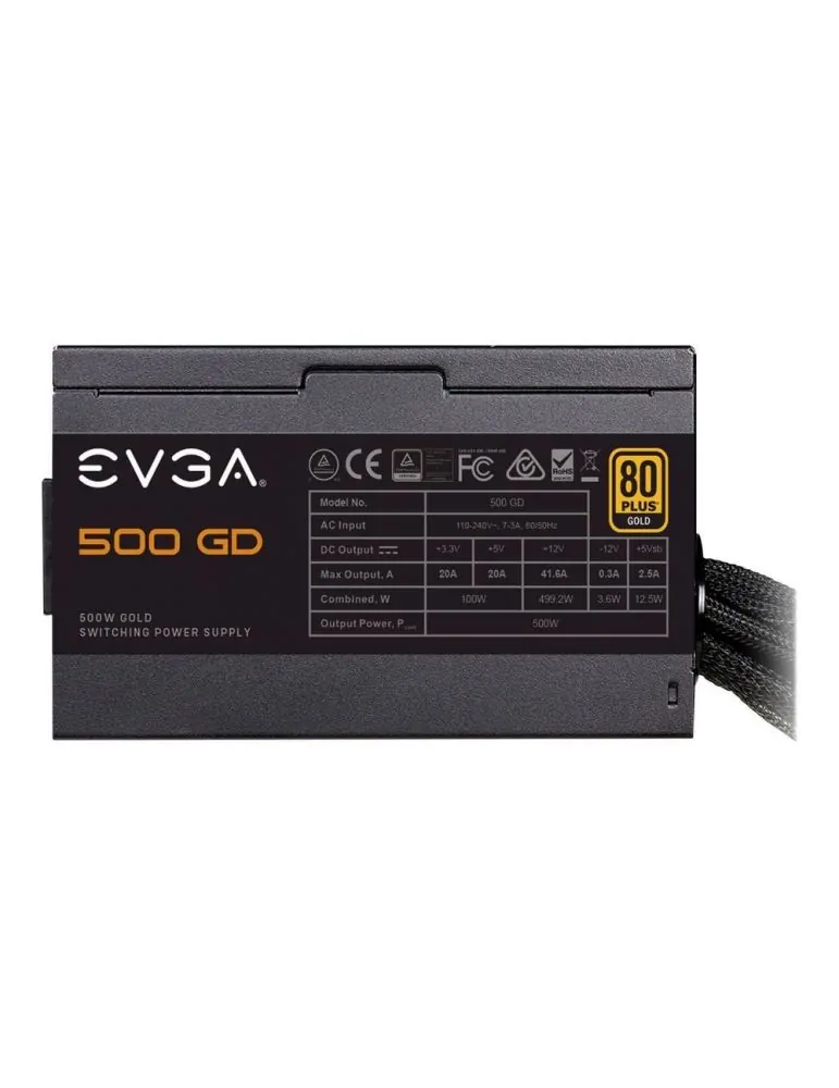EVGA 500 GD - power supply - 500 Watt