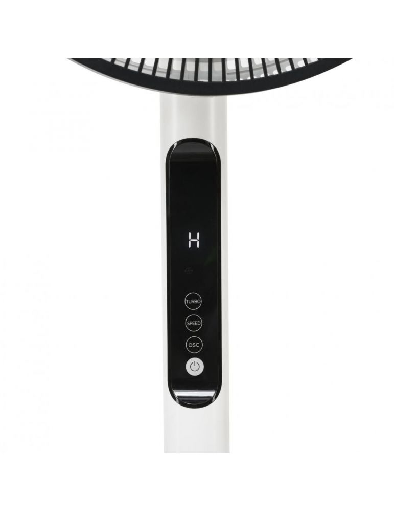 Ventilator cu picior oscilare sus-jos unghi 90 ̊ setari oscilare multiple: