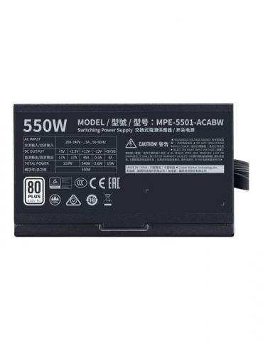 Cooler Master MWE White V2 550 - power supply - 550 Watt Cooler master - 1