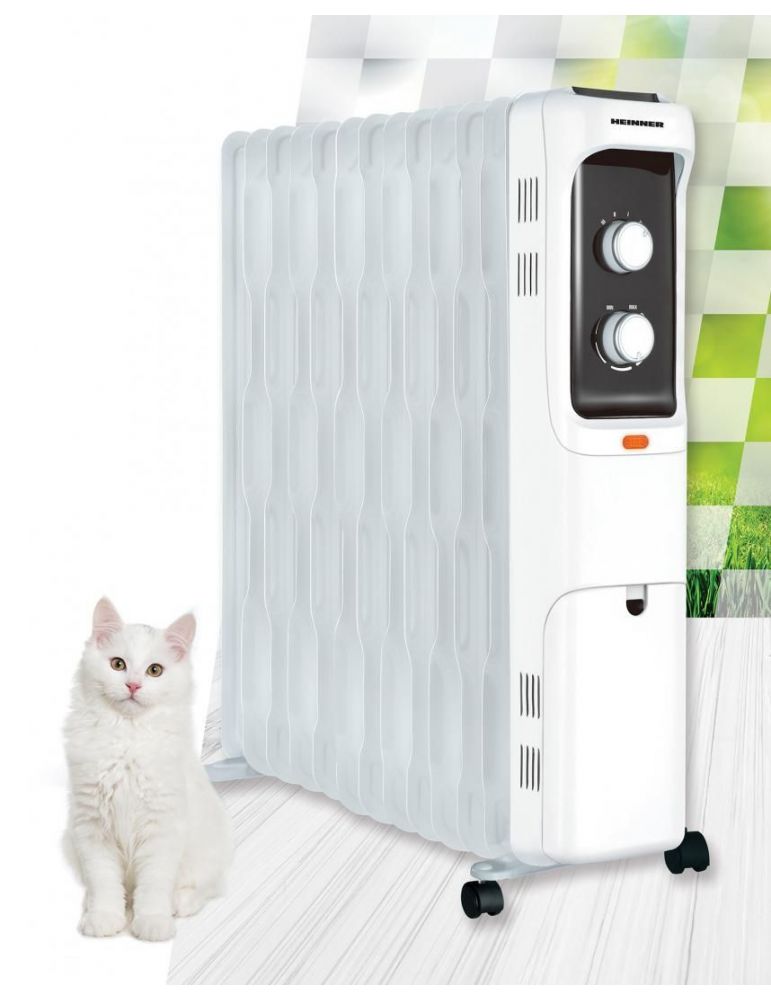 Calorifer cu ulei heinner hoh-s13wh putere: 2500w 13 elementi dimensiune