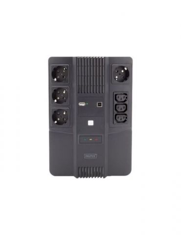 DIGITUS All-in-One UPS - UPS - 360 Watt - 600 VA Digitus - 1