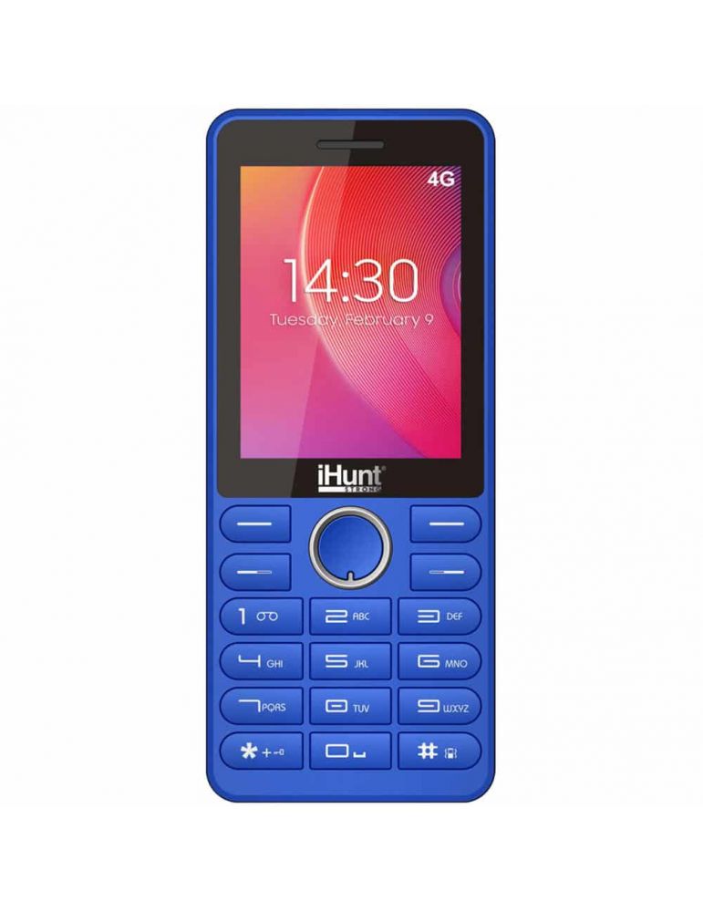 Telefon iHUNT i7 4G 2.4"/Camera/suport microSD(max 64GB)/microUSB/jack 3.5mm/2000mAh/DualSIM/Blue