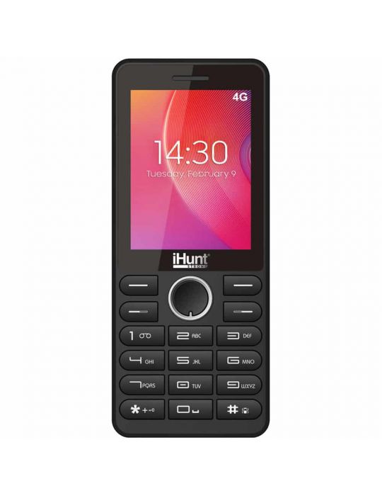 Telefon iHUNT i7 4G 2.4"/ Camera/suport microSD(max 64GB)/Bluetooth/microUSB/jack 3.5mm/2000mAh/DualSIM/Black Ihunt - 1