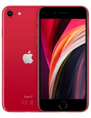 Telefon APPLE IPHONE SE 2 (2020) 4.7" 64GB RED (no adapter & headphones) Apple - 1