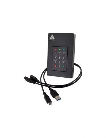Apricorn Aegis Fortress L3 - solid state drive - 512 GB - USB 3.1 Apricorn - 1 - Tik.ro
