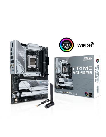 Placa de baza ASUS PRIME X670E-PRO WIFI, AMD X670, socket AM5, ATX Asus - 3