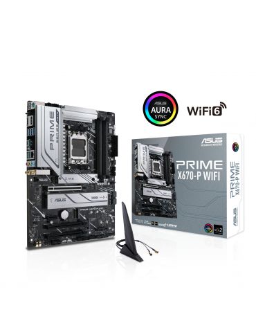 Placa de baza ASUS PRIME X670-P WIFI, AMD X670, socket AM5, ATX Asus - 3