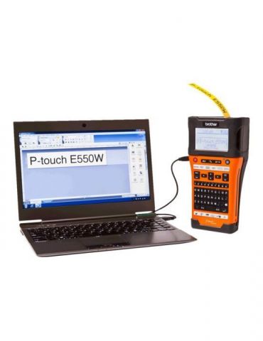 Brother P-Touch PT-E550WNIVP - labelmaker - B/W - thermal transfer Brother - 1