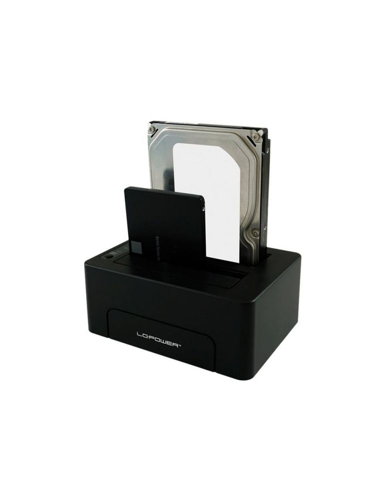 Docking Station HDD LC Power LC-DOCK-C, SATA3, USB 3.1 Tip C, 2.5inch, Black
