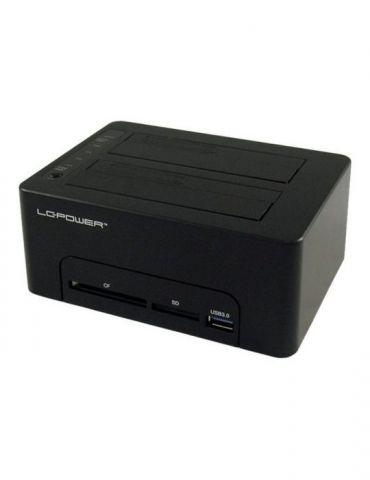 LC Power LC-DOCK-U3-CR - HDD docking station - SATA - USB 3.0 Lc-power - 1