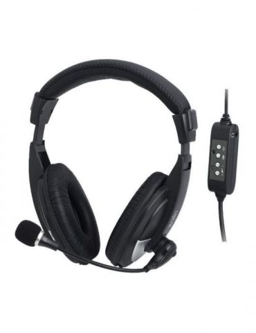LogiLink USB Stereo Headset High Quality - headset Logilink - 1 - Tik.ro