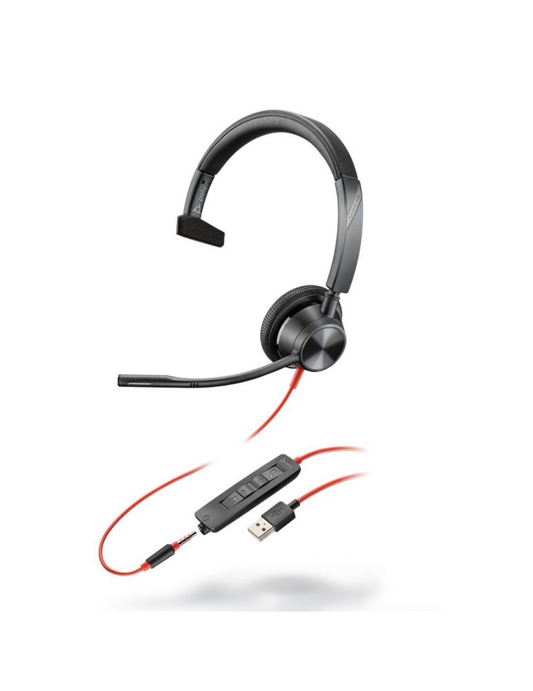 Poly Blackwire 3315 - Microsoft Teams - headset