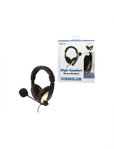 LogiLink Stereo Headset with High Comfort - headset Logilink - 1 - Tik.ro