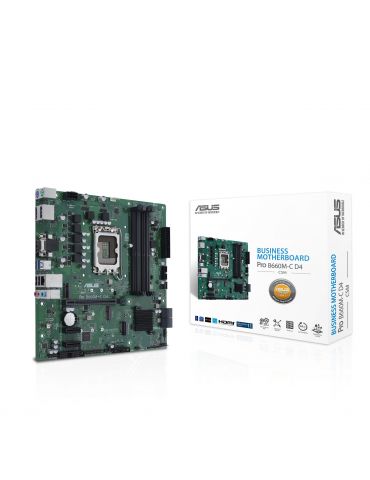 Placa de baza Asus PRO B660M-C D4-CSM, Intel B660, Socket 1700, mATX Asus - 6