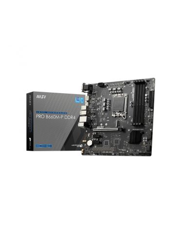 Placa de baza MSI PRO B660M-P DDR4, Intel B660, socket 1700, mATX Msi - 1 - Tik.ro