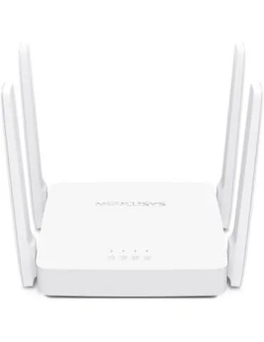 Router mercusys wireless 1200mbps 2 porturi lan 10/100 mbps 1 x wan 10/100 mbps 4 x antene externe dual band ac1200 ac10 (includ - Tik.ro