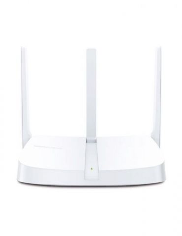 Router mercusys wireless  300mbps 1 x 10/100mbps wan 3 x 10/100mbps lan 3 x antene externe mw306r (include timbru verde 1.5 lei) - Tik.ro