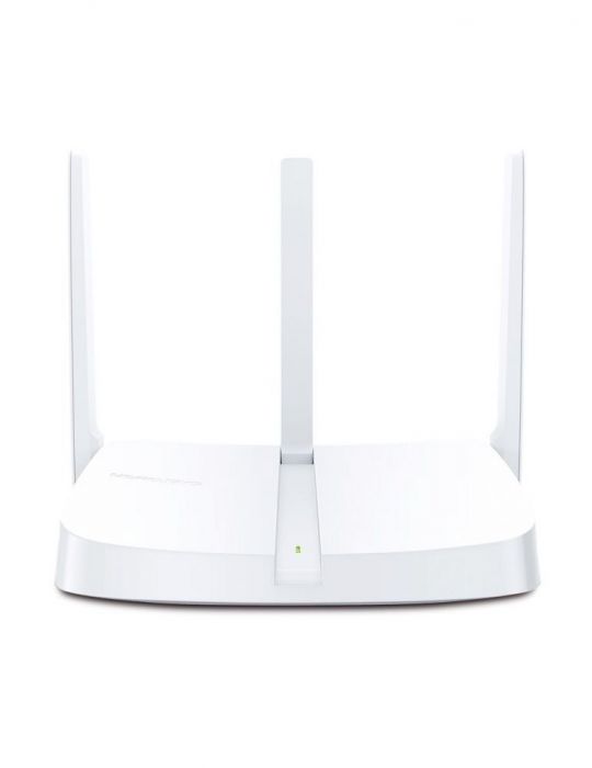 Router mercusys wireless  300mbps 1 x 10/100mbps wan 3 x 10/100mbps lan 3 x antene externe mw306r (include timbru verde 1.5 lei)