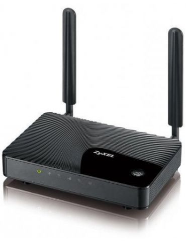 Router zyxel  wireless 300 mbps port lan 10/100 x 4 port wan 10/100 x 1 antena externa x 2 lte3301-m209-eu01v (include tv 1.5 le - Tik.ro