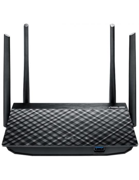 Wrl router 1300mbps 1000m 4p/dual band rt-ac1300gplus asus rt-ac1300gplus (include tv 1.5 lei) Asus - 1