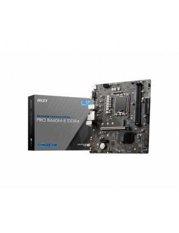 MSI PRO B660M-E DDR4 Intel B660 LGA 1700 micro-ATX Msi - 1