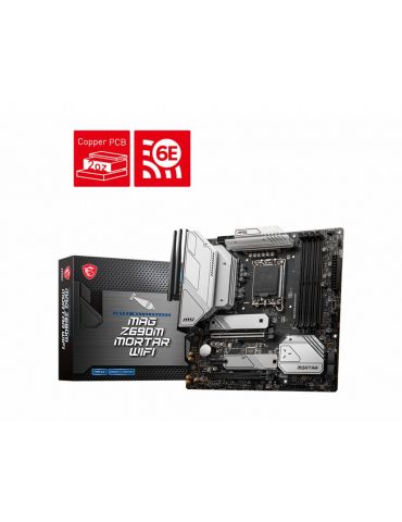MSI MAG Z690M MORTAR WIFI Intel Z690 LGA 1700 micro-ATX Msi - 1 - Tik.ro