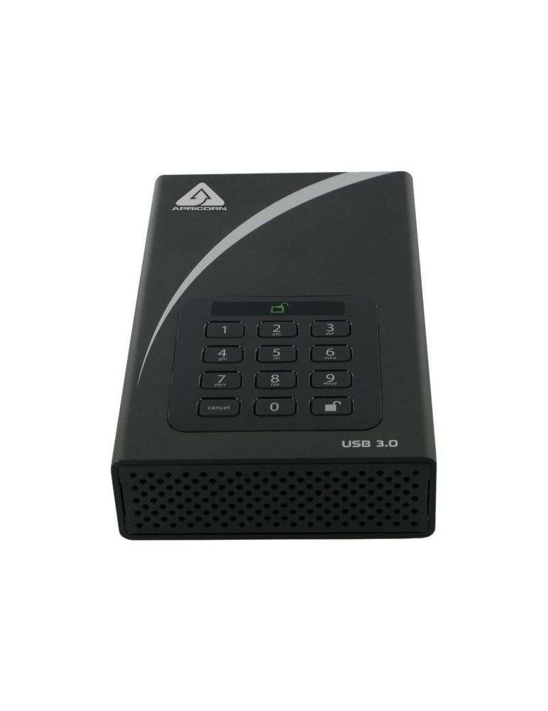 Apricorn Aegis Padlock DT ADT-3PL256-6000 - hard drive - 6 TB - USB 3.0