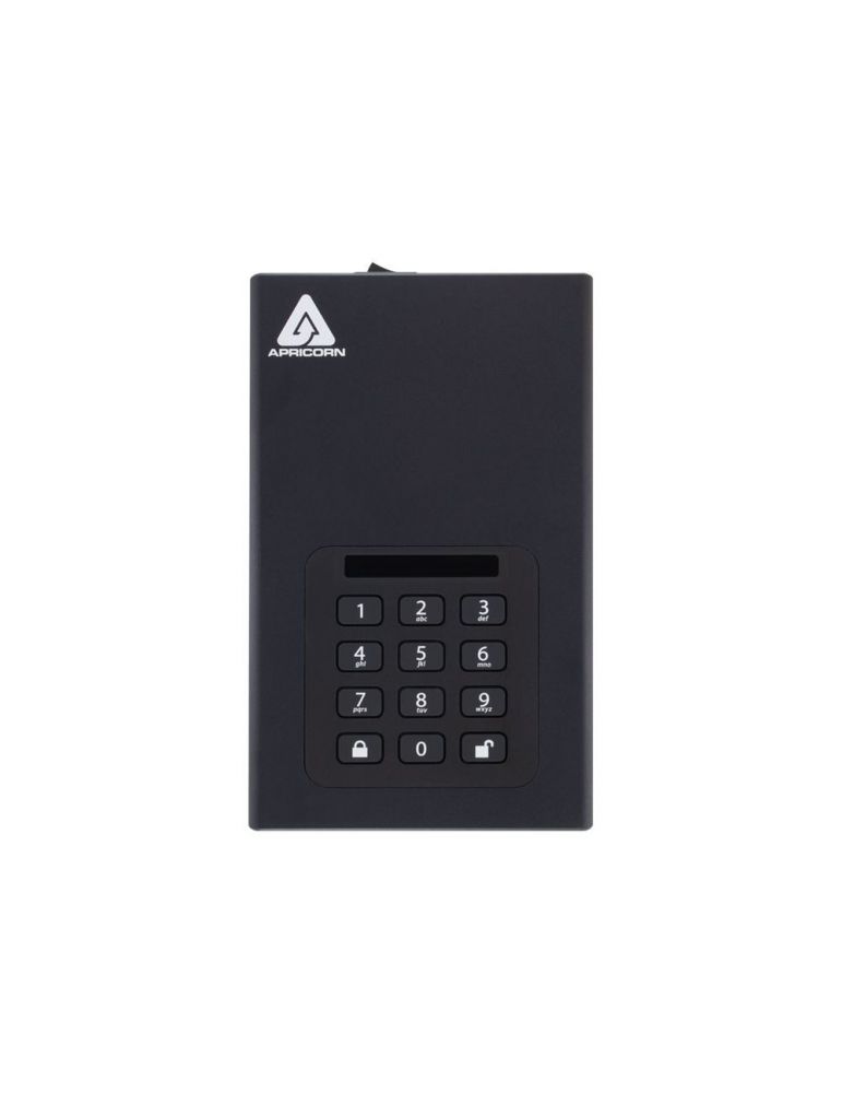 Apricorn Aegis Padlock DT ADT-3PL256F-4000 - hard drive - 4 TB - USB 3.0