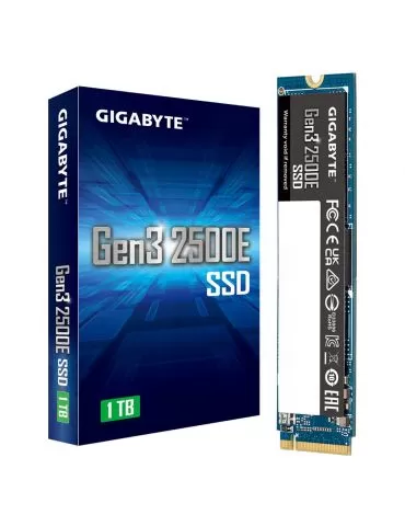 Gigabyte Gen3 2500E SSD 1TB M.2 1000 Giga Bites PCI Express 3.0 3D NAND NVMe Gigabyte - 1 - Tik.ro