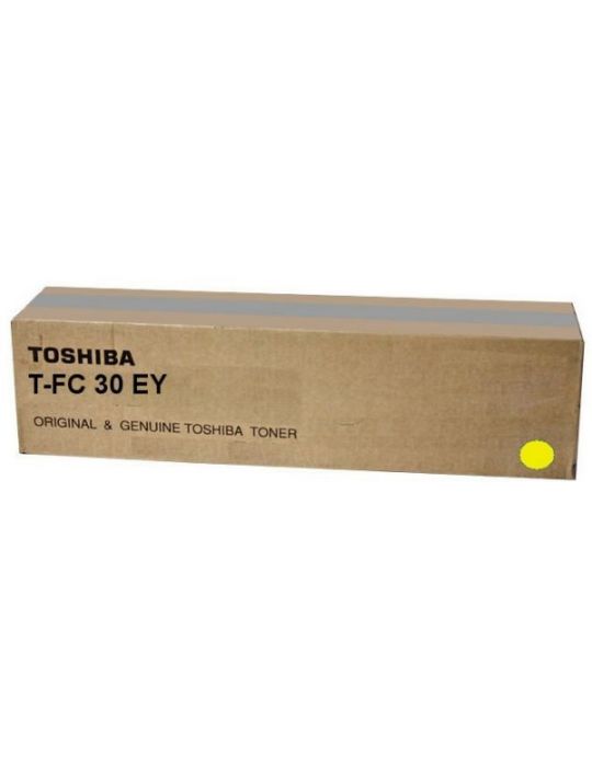 Toner original toshiba yellow t-fc30y pentru e-studio 2050c|2051c|2551c 33.6k incl.tv 0.8 ron t-fc30y Toshiba - 1