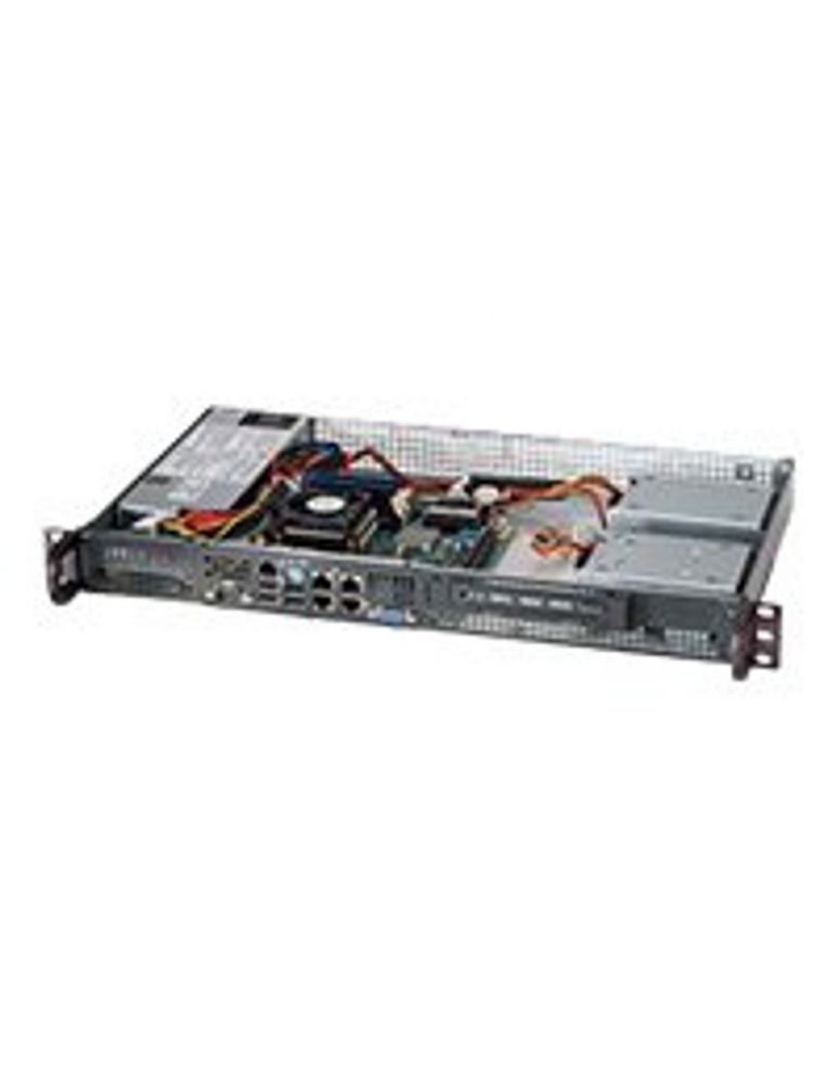 Supermicro SC505 203B - rack-mountable - 1U - mini ITX