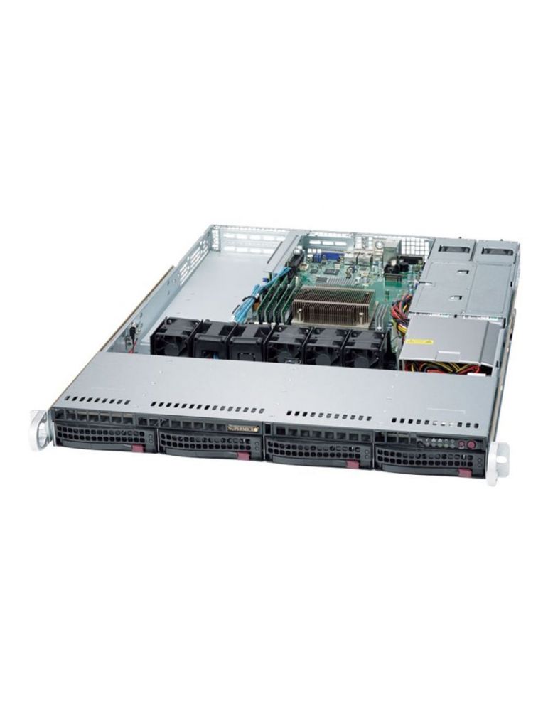 Supermicro SuperServer 5019S-WR - rack-mountable - no CPU - 0 GB - no HDD